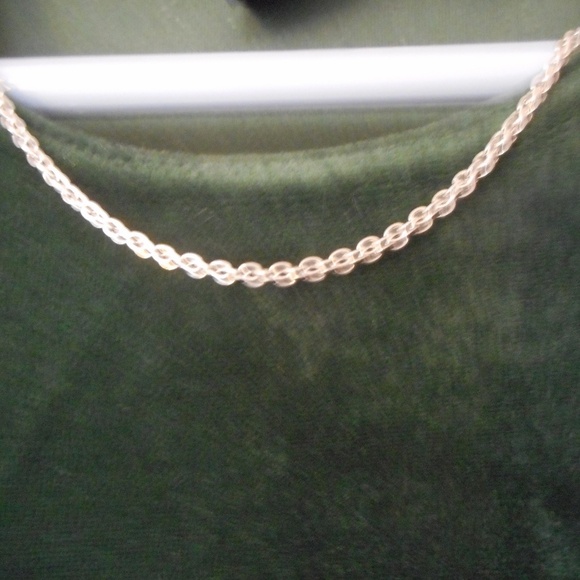 Green Velour dress with detachable necklace - Picture 3 of 7